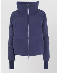 Herno - Short Jacket High Collar Elastic Cuffs - Lyst