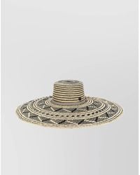 Maison Michel - Straw Sun Hat - Lyst