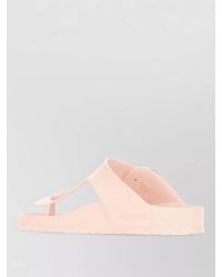 Birkenstock - Eva Gizeh Big Buckle Thong Sandals - Lyst