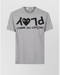 Comme des Garçons - Cotton Logo Print Short-Sleeve T-Shirt - Lyst