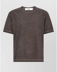 Séfr - Mauro Crew Neck Short Sleeve T Shirt - Lyst