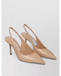 Jimmy Choo - Love Leather Slingback Pumps 85Mm Heel - Lyst