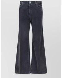 Haikure - Denim Trousers Belt Loops Five Pocket Flared - Lyst