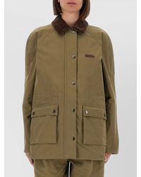 Moschino - Corduroy Collar Jacket Elbow Patches - Lyst