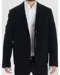 Dolce & Gabbana - Cotton Silk Ribbed Blazer - Lyst