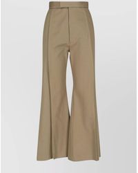 Vivienne Westwood - Cotton Flared Wide-Leg Trousers - Lyst