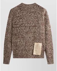 Ballantyne - Ribbed Wool Alpaca Jumper - Lyst
