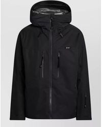 Prada - Hooded Jacket Adjustable Drawstrings Zip Pockets - Lyst