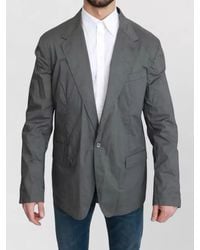 Dolce & Gabbana - Cotton Single Breasted Blazer - Lyst