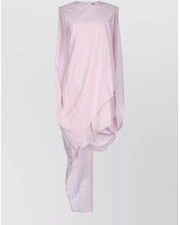 Jacquemus - Short Asymmetric Sleeveless Top Scalloped Hem - Lyst