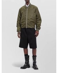 Bottega Veneta - Nylon Bomber Jacket Padded Design - Lyst