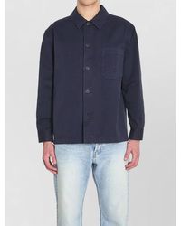 Saint Laurent - Cotton Oversized Shirt Jacket - Lyst