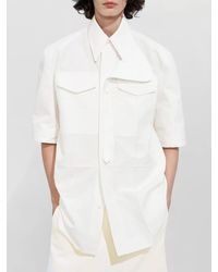 Bottega Veneta - Relaxed-Fit Cotton Short-Sleeve Shirt - Lyst