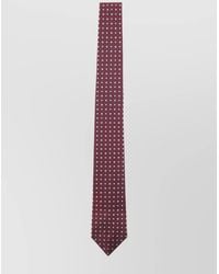 Kiton - Slim Patterned Tie Pointed Tip - Lyst