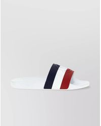 Moncler - Basile Open Toe Tri-Color Slides - Lyst