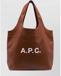 A.P.C. - Ninon Large Tote Bag - Lyst