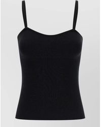 Max Mara - Sweetheart-Neck Top - Lyst