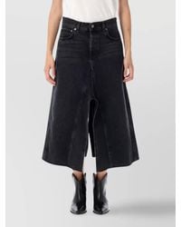 Amiri - Denim Knee-Length Shorts - Lyst