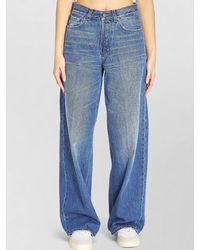 Haikure - Denim High-Rise Wide-Leg Jeans - Lyst