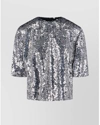 Isabel Marant - Embellished Polyester Top - Lyst