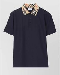 Burberry - Cotton Regular-Fit Short-Sleeve Polo Shirt - Lyst