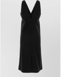 Co. - Tton Dress V Neckline Sleeveless Knee Length - Lyst