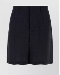 Valentino Garavani - Silk Tailored Bermuda Shorts - Lyst