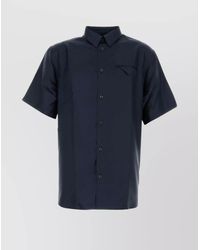 Prada - Silk Satin Shirt - Lyst