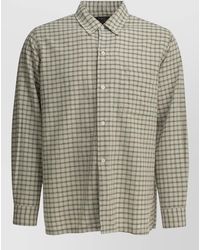 Beams Plus - Button Down Checked Shirt Chest Pocket - Lyst