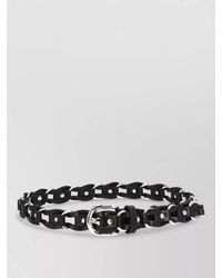 Isabel Marant - Chain Design Belt Metal Accents Detail - Lyst
