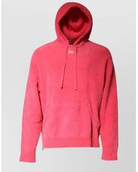 Dolce & Gabbana - Cotton Hooded Knit Pullover Sweater - Lyst