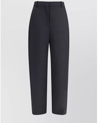 Givenchy - Wool High-Rise Wide-Leg Tailored Trousers - Lyst
