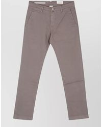 Jacob Cohen - Pants Belt Loops Back And Front Pockets - Lyst