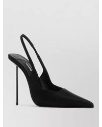 Le Silla - Silk Satin Slingback Pumps - Lyst