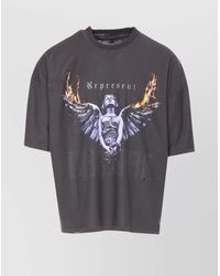 Represent - Organic Cotton And Hemp Oversized Short-Sleeve T-Shirt - Lyst