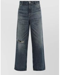Our Legacy - Denim High-Rise Wide-Leg Jeans - Lyst