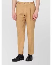 Santaniello - Cotton Straight-Leg Trousers - Lyst