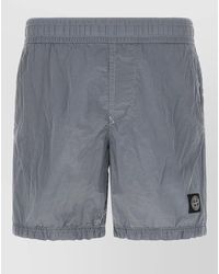 Stone Island - B100004 Swimsuit Shorts Side And Back Pockets - Lyst