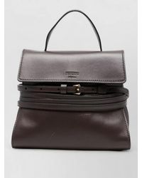 Moschino - Leather Tie Me Mini Shoulder Bag - Lyst