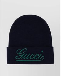 Gucci - Hat With Embroidery - Lyst