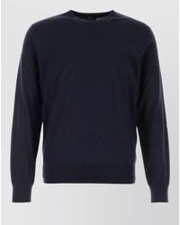 Brioni - Cashmere Blend Crew Neck Sweater Long Sleeves - Lyst
