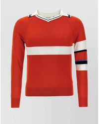 Wales Bonner - "Serenity" Crew Neck Sweater - Lyst