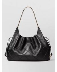 Tory Burch - Fleming Large Leather Tote Bag - Lyst