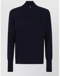 Ballantyne - Cashmere High Neck Half Zip Sweater - Lyst