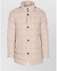 Herno - Down Single-Breasted Puffer Jacket - Lyst