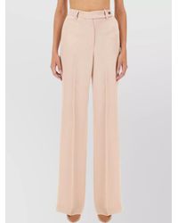 Kiton - Regular-Fit Satin Wide-Leg Trousers - Lyst