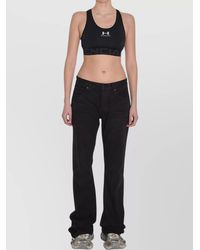 Balenciaga - Technical Jersey Tight-Fit Sleeveless Racerback Top - Lyst