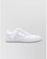 MM6 by Maison Margiela - Leather Low-Top Sneakers - Lyst