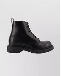 Givenchy - Leather Lace-Up Ankle Boots - Lyst