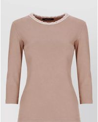 Fabiana Filippi - Cotton Short-Sleeve T-Shirt - Lyst